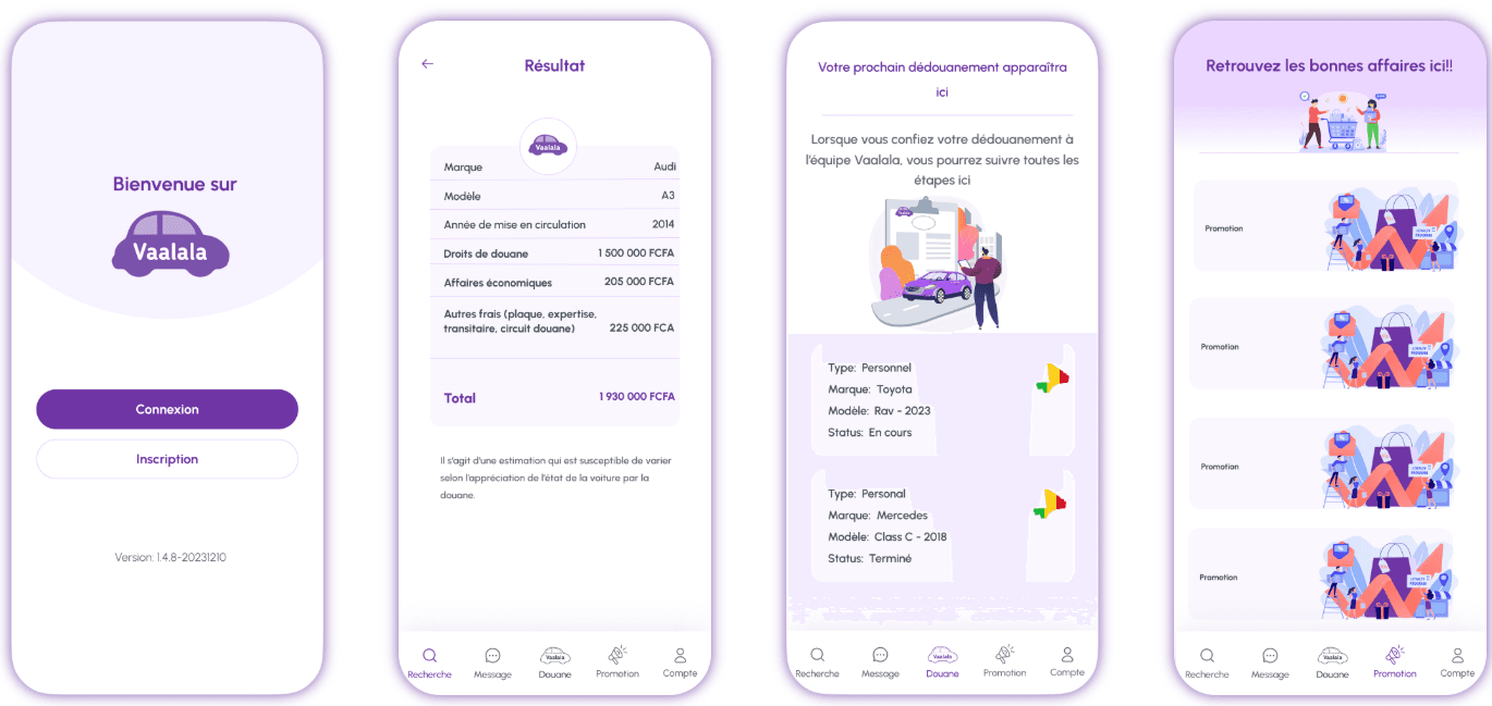 Vaalala customs clearance mobile app Vaalala customs clearance mobile app